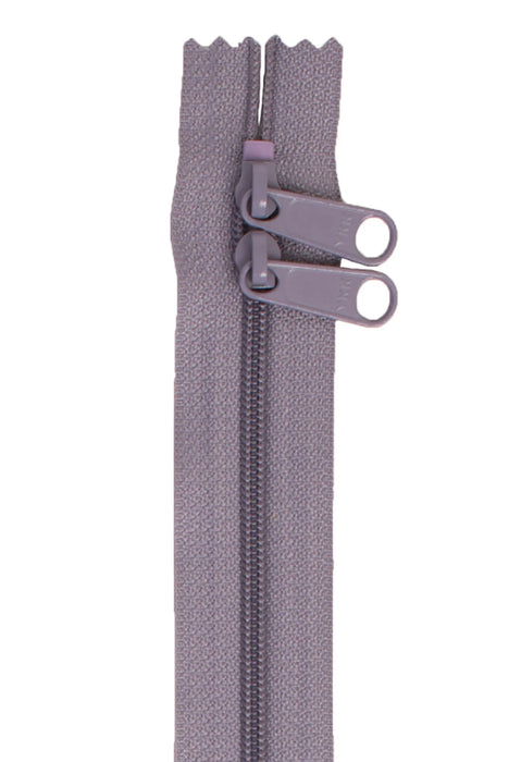 Double Slide Gunmetal 30in Handbag Zipper | ByAnnie