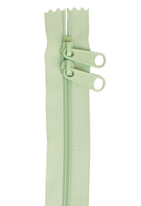 Double Slide Light Mint 30in Handbag Zipper | ByAnnie