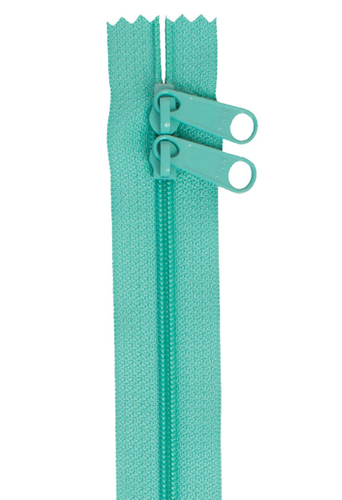 Double Slide Turquoise 30in Handbag Zipper | ByAnnie
