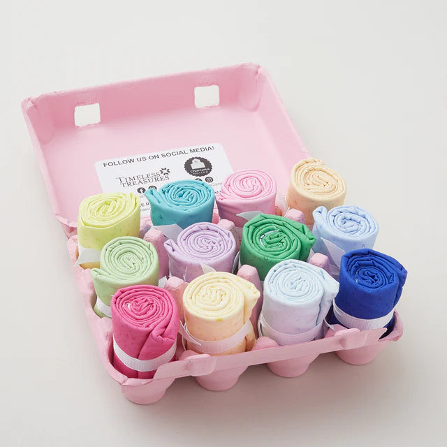 Chicken Scratch 12 Fat Quarters Egg Carton bundle - Charisma Horton