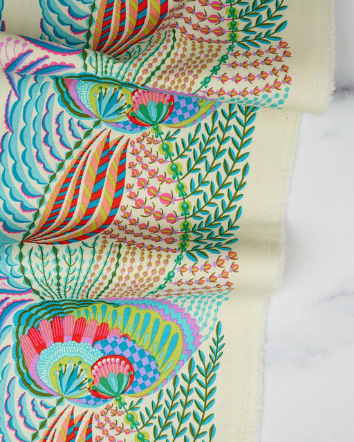 Compromise Small Cream quilting fabric from the Our Fair Home collection by Anna Maria Horner