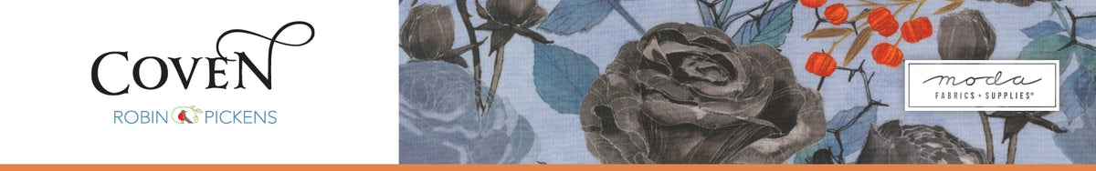 Coven fabric collection by Robin Pickens | Moda Fabrics at Flash Sew & Quilt Florida
