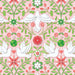 Damask Coral Peace on Earth Holiday 13663-26 by Amanda Murphy || Benartex

