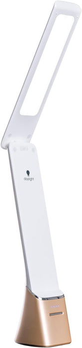 Daylight Company Smart Go Portable Ideal for Reading, Light Therapy, Everyday Tasks, Crafts, Desk Work, DIY, Led, Chargeable lamp, 1 Count (Pack of 1), White