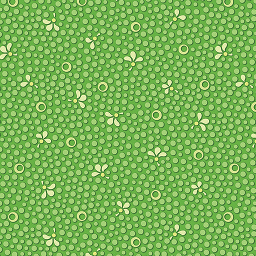 Dots Green Peace on Earth Holiday 13665-40 by Amanda Murphy || Benartex
