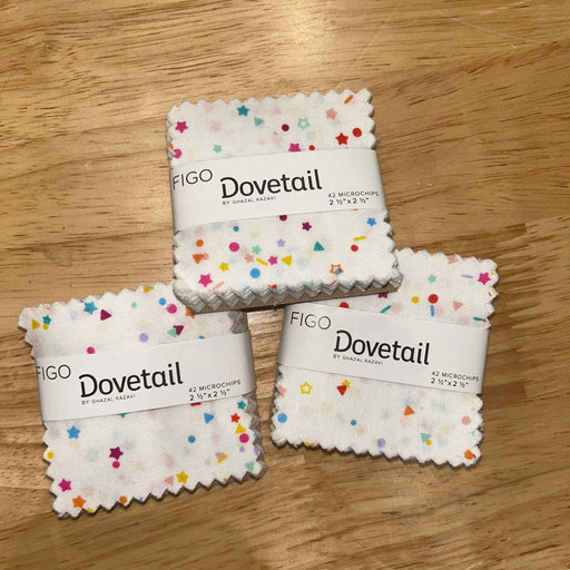 Dovetail fabric microchips