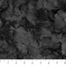 Mirage Ebony quilting cotton by Deborah Edwards for Northcott — deep black fabric shown with ruler for scale