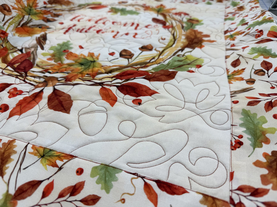 Edge to Edge Quilting Class - Sarasota - October