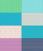 Effervescence 36in x 43in Fat Eighth Panel Blue