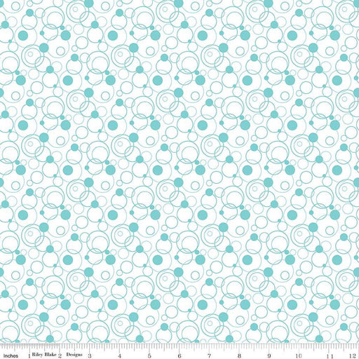 Effervescence Circles Aqua
