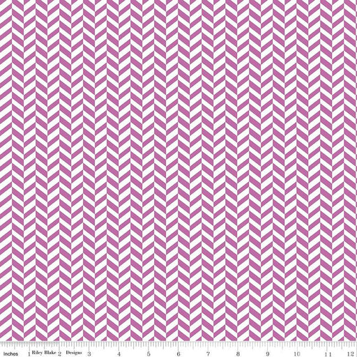 Effervescence Herringbone Purple