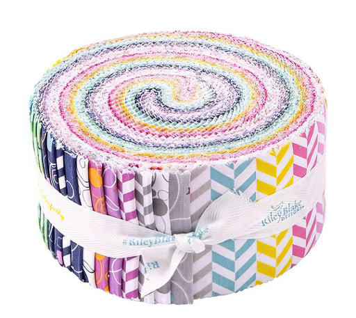 Effervescence fabric collection jelly roll
