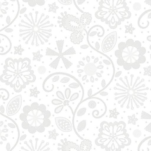 Embroidery Cloud Sewing Room 2 fabric by Amanda Murphy || Benartex
