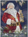Enchanted Santa Quilt design