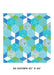 Endless Hexagon Lake Sewing Room 2 fabric by Amanda Murphy || Benartex

