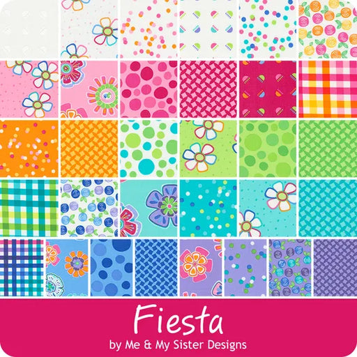Fiesta fabric patterns by Me & My Sister for Moda fabrics