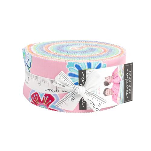 Fiesta Jelly roll fabric by Me & My Sister for Moda fabrics