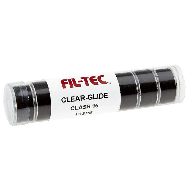 Fil Tec Clear-Glide Black prewound bobbins -  Black 13328 Tube