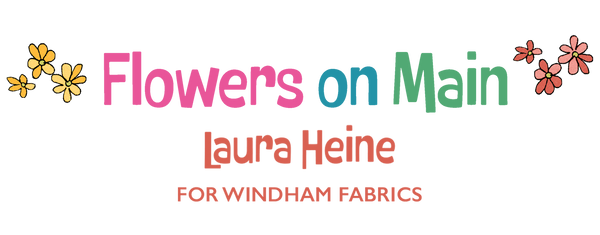 Flowers On Main fabric collection