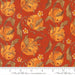 Copper Swirly Leaves 48741-18 yardage&nbsp; from the Forest Frolic fabric collection by Robin Pickens - Moda Fabrics