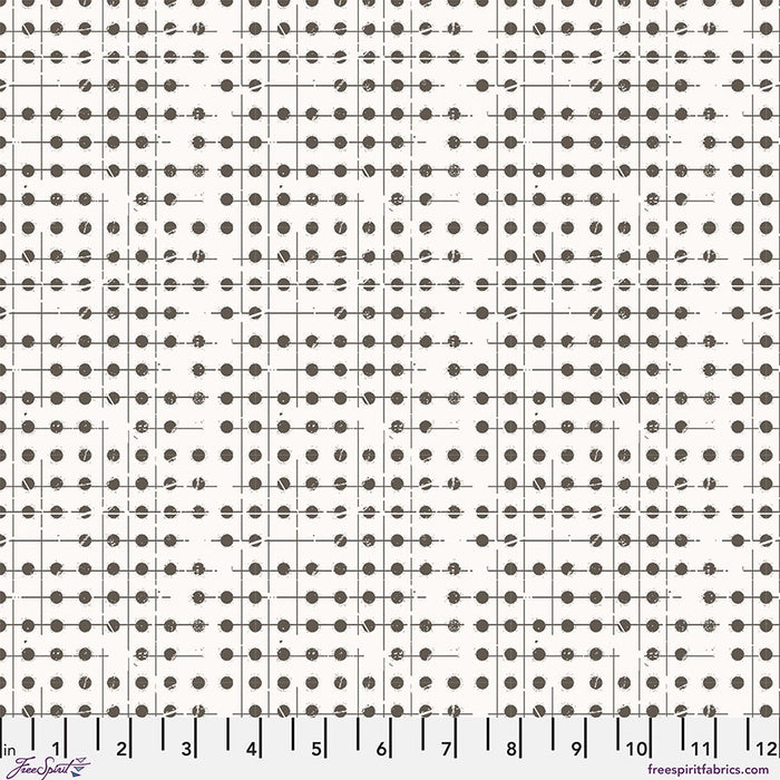 Dot Plot - Paper | Stamped fabric collection