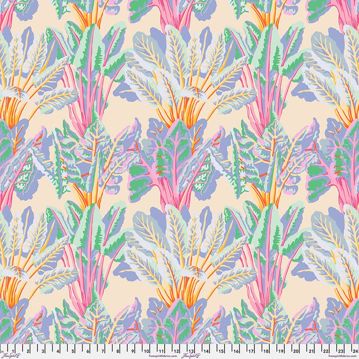 From the Archives by Kaffe Fasset Chard Pastel fabric