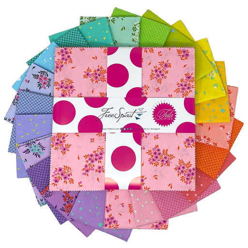 Full Moon Forest II 10in Charm Pack 42pcs precut fabric
