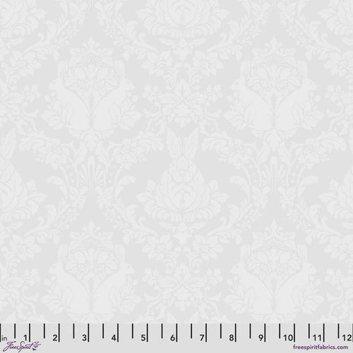 True Colors by Tula Pink - Ghost Bunny Paper fabric
