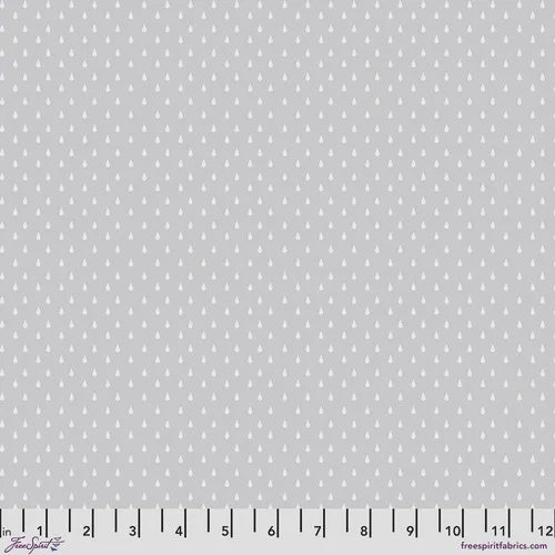 True Colors by Tula Pink - Ghost Droplettes Whisper fabric
