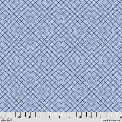 True Colors by Tula Pink - On the Grid Shoreline fabric
