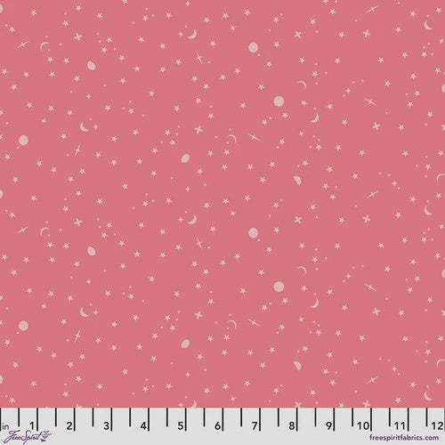 True Colors by Tula Pink - Space Sprinkles Sunburn fabric
