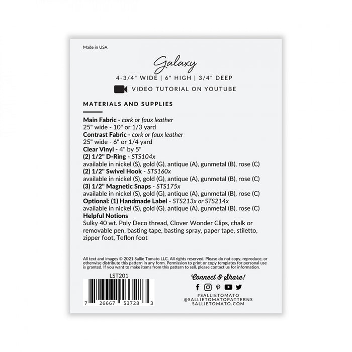 Galaxy Kit - Sallie Tomato