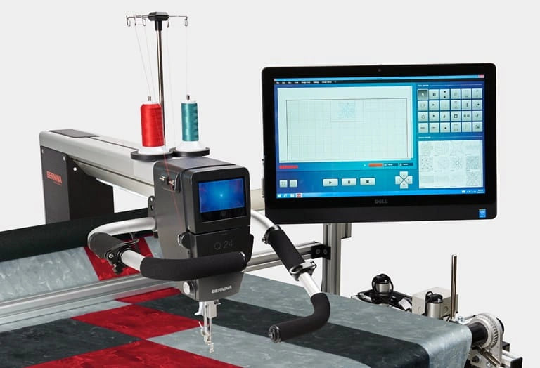 Bernina Q Series Longarm Quilting Machine on Frame