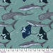Gentle Giants - Aqua fabric FreeSpirit