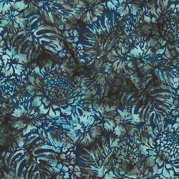 Hoffman Congo Bay Batiks MR38-19-Navy by McKenna Ryan