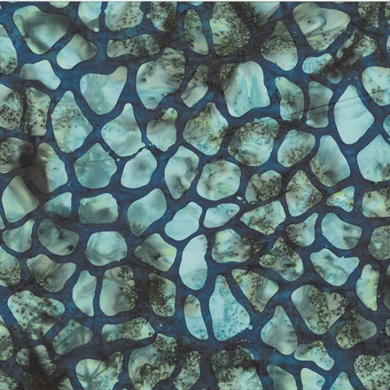 Hoffman Congo Bay Batiks MR37-19-Navy by McKenna Ryan