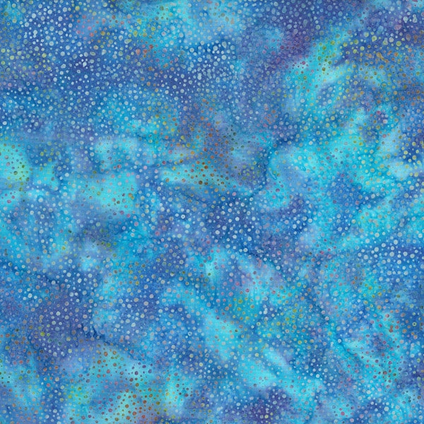 Hoffman Fabrics Bali Chops Robin Dots fabric 885-318-ROBIN