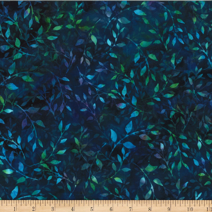 Hoffman Fabrics Batik Deep Blue Sea Ocean fabric X2617-73 OCEAN