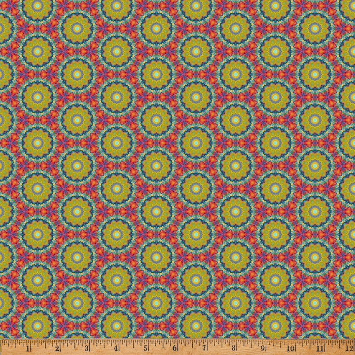 Hoffman Fabrics Bubblelicious Gold Ochre fabric X5615-624-GOLD OCHRE