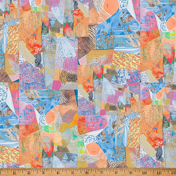 Hoffman Fabrics Crafty Cats Tutti Frutti fabric X5718-479-TUTTI FRUITTI