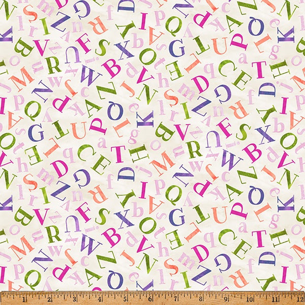 Things That Go From A to Z Papyrus fabric - X5751 531-PAPYRUS