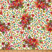 Hoffman Yuletide Blooms Cream fabric - X5551-33-Cream