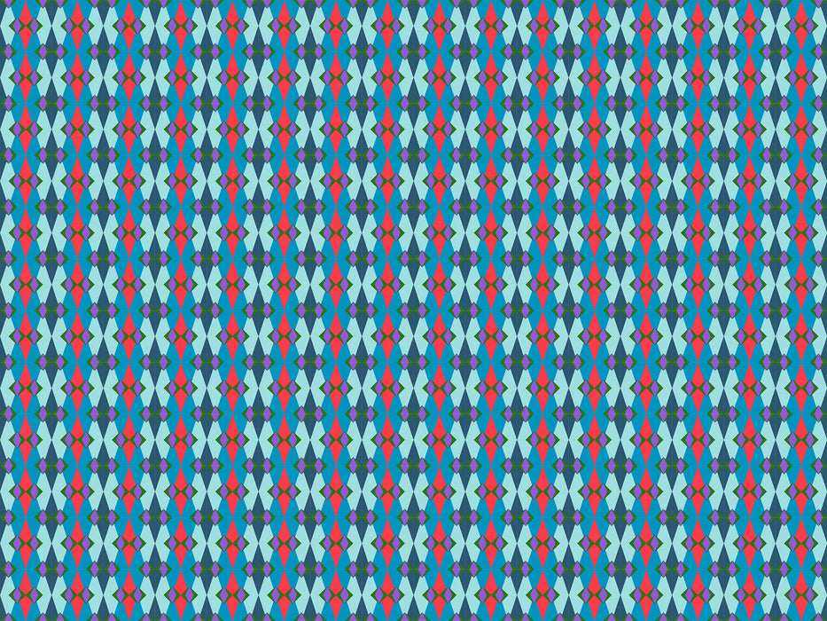 Fractal in Berry fabric | Jumpstart fabric collection