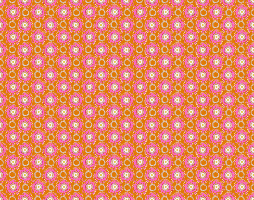 Whirling in Toast fabric | Jumpstart fabric collection