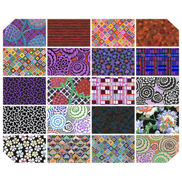 Kaffe Fassett Feb 2024 Fat Quarter Dark
