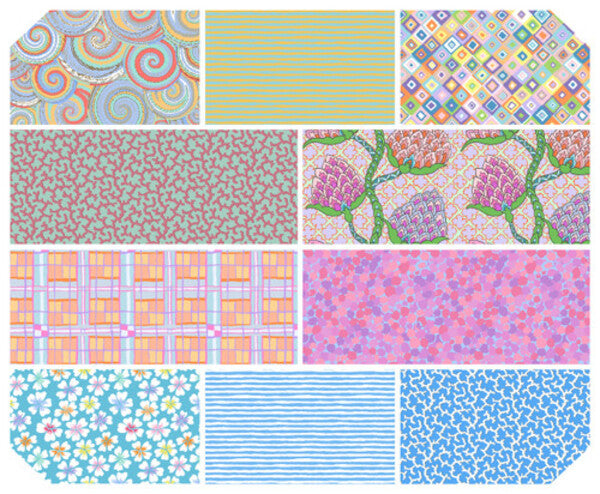 Kaffe Fassett Feb 2024 Fat Quarter Pastel