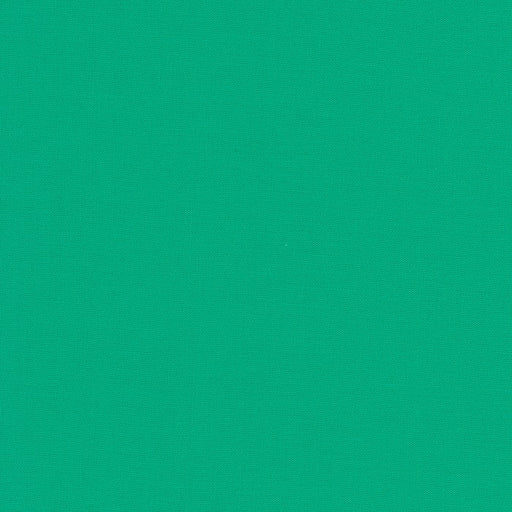 Kale Kona Cotton solid quilting fabric by Robert Kaufman. 100% cotton fabric in a teal color.