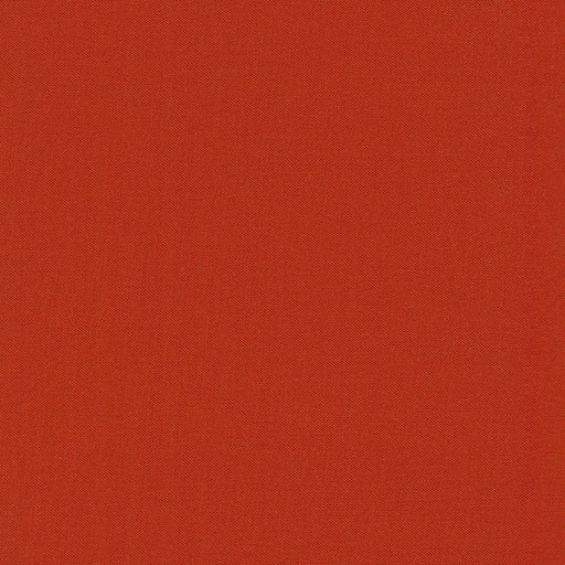 Paprika Kona Cotton solid quilting fabric by Robert Kaufman. 100% cotton fabric in an orange color.