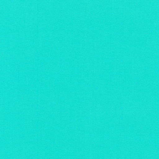 Pool Kona Cotton solid quilting fabric by Robert Kaufman. 100% cotton fabric in a turquoise color.