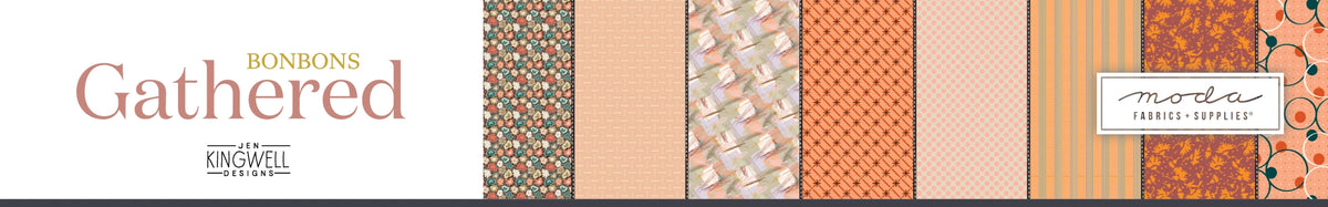 Gathered Bonbons fabric collection by Jen Kingwell at Flash Sew & Quilt Florida